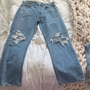 Agolde Light Blue Denim Jeans